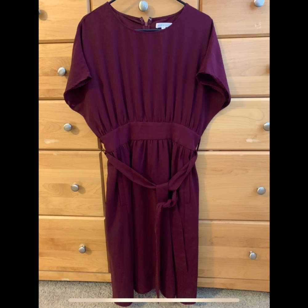 Maroon/purple dress
